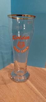 Golden Tiger Lager  in email   Aalst  De  Blieck, Verzamelen, Ophalen of Verzenden, Gebruikt, Glas of Glazen, Overige merken