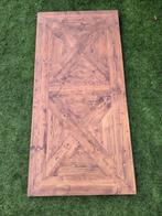 Massief tafelblad uit steigerhout, Huis en Inrichting, 50 tot 100 cm, Tafelblad, 150 tot 200 cm, Rechthoekig
