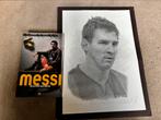 Messi boek + getekende foto, Verzamelen, Ophalen of Verzenden