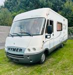 Hymer integrale mobilhome, Caravans en Kamperen, Mobilhomes, Integraal, Fiat, Particulier, Koelkast