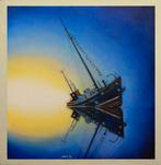 « Au bout du monde. Calme. » Peinture, Envoi