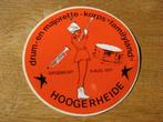 Ancien Sticker Drum and Majorette Corps Familyland Hoogerhei, Collections, Comme neuf, Enlèvement ou Envoi, Société ou Association