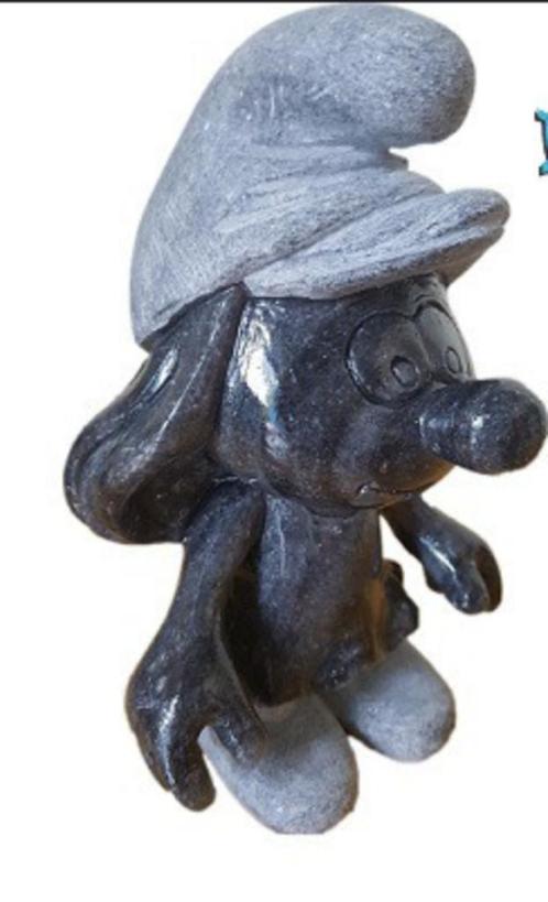 Blue Stone Smurfette (Puppy, 2018, 20 cm, limited 70), Verzamelen, Smurfen, Zo goed als nieuw, Ophalen
