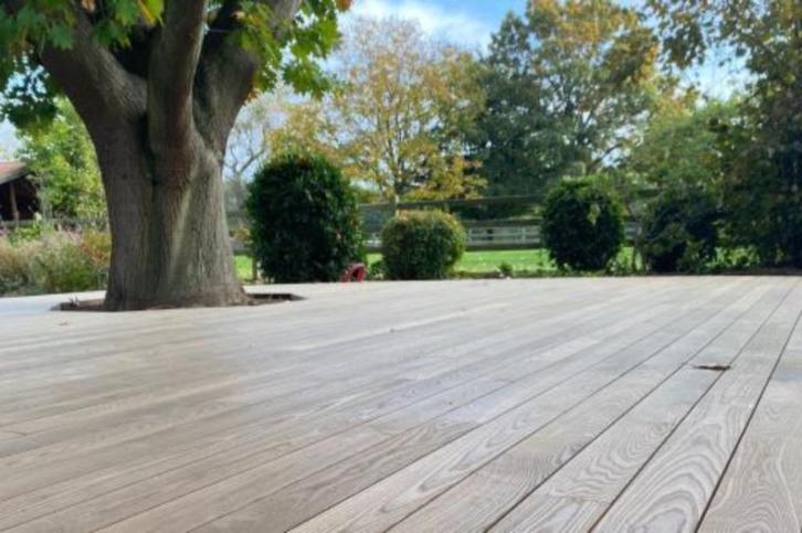 Exclusief thermo essen hout.. Halve Prijs !!!, Doe-het-zelf en Bouw, Hout en Planken, Nieuw, Plank, Minder dan 25 mm, Ophalen