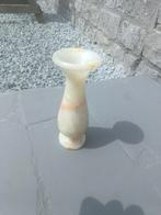 Vol marmeren retro vaasje / hoogte: 17 cm, Antiek en Kunst, Ophalen of Verzenden
