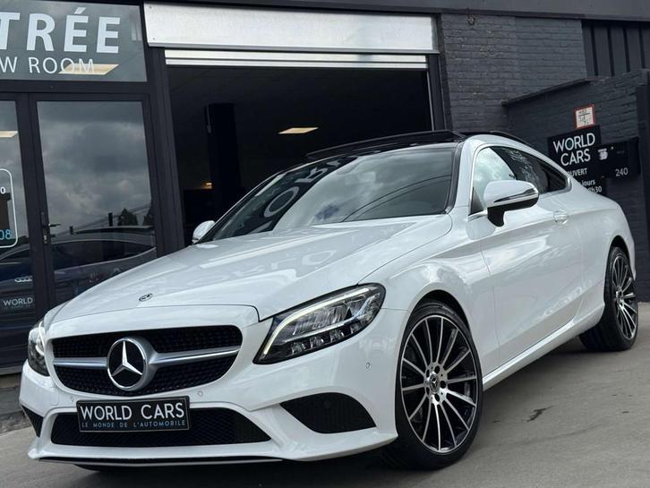Mercedes-Benz C-Klasse 180 Coupe FACELIFT - TOIT PANO - AMG, Auto's, Mercedes-Benz, Bedrijf, Te koop, C-Klasse, ABS, Achteruitrijcamera