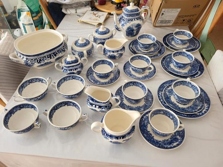 Pièces de service ancien, Antiek en Kunst, Antiek | Servies los, Ophalen