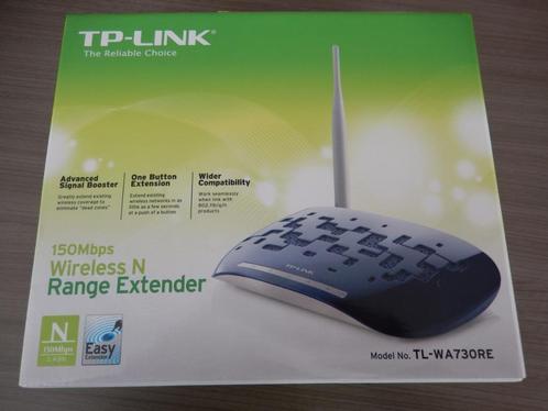NIEUW - Wireless N Range Extender Model No. TL-WA730RE, Computers en Software, Netwerk switches, Nieuw, Ophalen of Verzenden