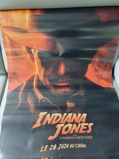 Poster officiel Film Indiana Jones 5 - Le cadran de la desti, Collections, Posters & Affiches, Neuf, Cinéma et TV, Affiche ou Poster pour porte ou plus grand