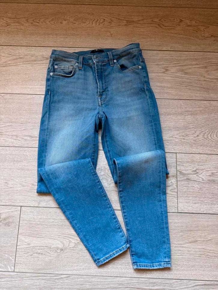 3 jeansbroeken 7 for all mankind mt 28 zgan, Kleding | Dames, Spijkerbroeken en Jeans, Zo goed als nieuw, W28 - W29 (confectie 36)