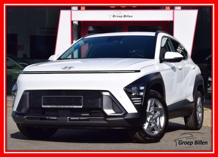 Hyundai KONA 1.0T-GDi 1/2 LEDER - NAVI - LED - CAM - ZETELVE, Auto's, Hyundai, Bedrijf, Te koop, Kona, ABS, Achteruitrijcamera