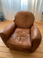 Fauteuil en cuir modele Club Saint Michel, Huis en Inrichting, Fauteuils, Ophalen, Gebruikt, 100 tot 125 cm, Moderne