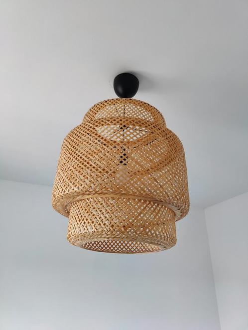 IKEA SINNERLIG bamboe hanglamp, Huis en Inrichting, Lampen | Hanglampen, Zo goed als nieuw, Ophalen