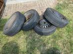 Winterbanden 195/65 R15 zonder velgen, Auto-onderdelen, Banden en Velgen, Ophalen, Overige, Gebruikt, Velg(en)