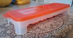 tupperware - bac a glaçons (14) - comme neuf - coul orange, Maison & Meubles, Cuisine| Tupperware, Enlèvement ou Envoi, Comme neuf