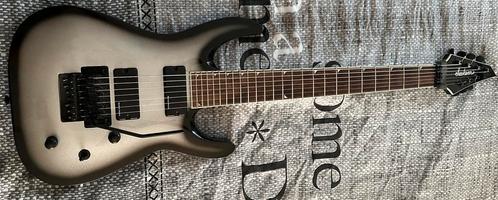 Jackson Slatxsd 3-7 SB incl case, Muziek en Instrumenten, Snaarinstrumenten | Gitaren | Elektrisch, Zo goed als nieuw, Solid body