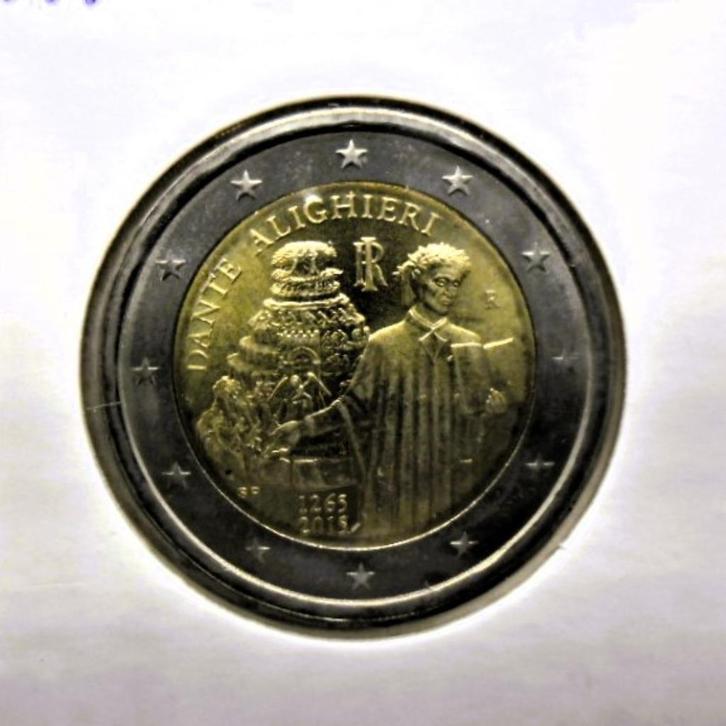2 euro herdenking 2015 Italië „Dante Alighieri”. UNC!, Postzegels en Munten, Munten | Europa | Euromunten, Losse munt, 2 euro