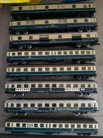 marklinH0 treinstellen  DB groen beige 2 locs 8 wagons, Enlèvement, Comme neuf, Märklin