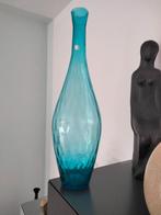 1960s XL vintage vaas glas Empoli Italy, Ophalen of Verzenden
