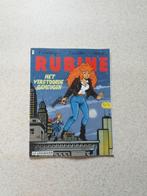 RUBINE N 1 " HET VERSTOORDE GEHEUGEN", Eén stripboek, Ophalen of Verzenden, Zo goed als nieuw