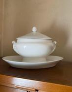 Grote ijzerstenen soepterrine, Ophalen