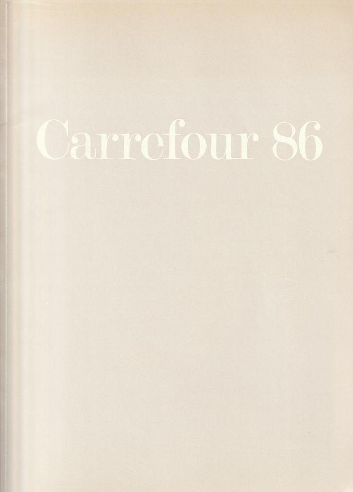 “Carrefour 86”, Boeken, Kunst en Cultuur | Beeldend, Nieuw, Overige onderwerpen, Ophalen of Verzenden