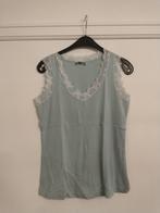 Feestelijk topje licht blauw - Russo & Conti - M, Sans manches, Taille 38/40 (M), Enlèvement ou Envoi, Porté