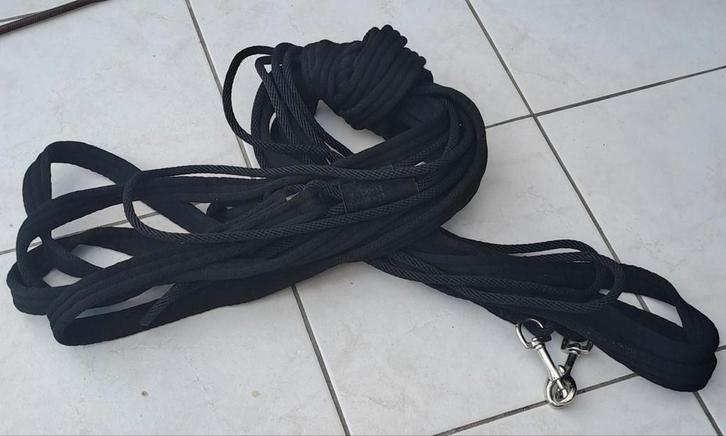 Dubbele longeerlijn, Animaux & Accessoires, Chevaux & Poneys | Brides & Harnachement, Comme neuf, Enlèvement ou Envoi