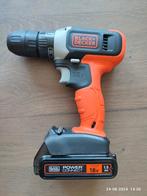 Black + Decker boorschroefmachine, Ophalen, 600 watt of meer, Variabele snelheid, Nieuw