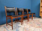4x Deens design stoelen, Søren Willadsen, midcentury, Ophalen, Huis en Inrichting