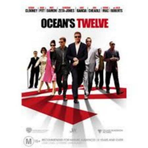 dvd - oceans 12, Cd's en Dvd's, Dvd's | Actie, Zo goed als nieuw, Actie, Ophalen of Verzenden