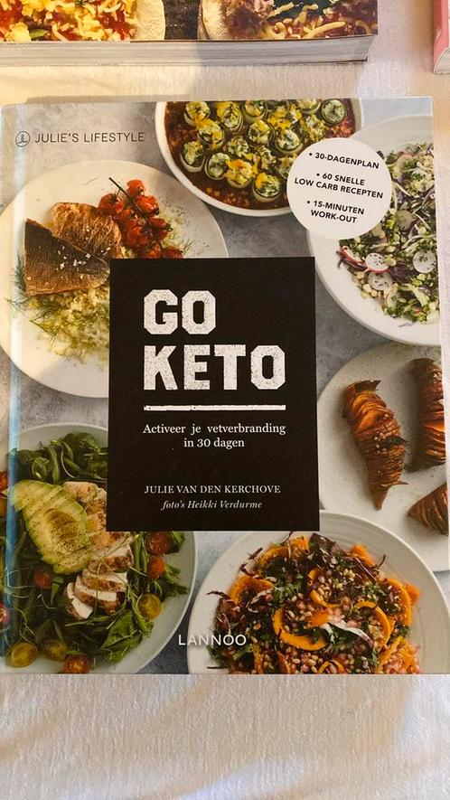 Julie Van den Kerchove - Go Keto, Livres, Livres de cuisine, Comme neuf, France, Enlèvement ou Envoi