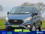 Ford TRANSIT CUSTOM L1H1 Dub.Cab Autom!, Automaat, Blauw, Cruise Control, Bedrijf