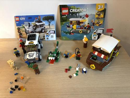 Lego City Safari en Lego Creator, Kinderen en Baby's, Speelgoed | Duplo en Lego, Gebruikt, Lego, Complete set, Ophalen