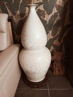 Chinese kalebas parelmoer vaas 115cm hoog diameter 50 cm, Ophalen, Zo goed als nieuw