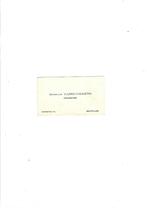 Carte de visite ancienne, Ophalen of Verzenden, Visitekaartje