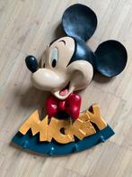 Vintage 3D Mickey Mouse kapstok (verzamelobject), Verzamelen, Overige typen, Mickey Mouse, Gebruikt, Ophalen of Verzenden