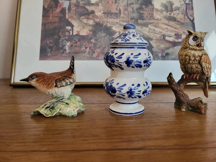 set van 10 verschillende snuisterijen, Antiek en Kunst, Curiosa en Brocante, Verzenden