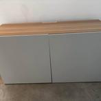 Meuble TV IKEA Besta 120W40X64 cm gris/boir, 25 à 50 cm, Moins de 100 cm, Enlèvement, Utilisé