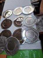 Onderzetborden  Inox 18/10 GUY DEGRENNE (6ST), Huis en Inrichting, Overige materialen, Gebruikt, Ophalen of Verzenden, Schaal of Schalen