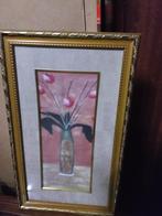 Oude kleine schilderijtjes met beschermglas naar keuze 15, Antiek en Kunst, Ophalen of Verzenden