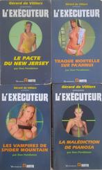 Lot 6 livres L'exécuteur, Ophalen of Verzenden, Gelezen, Gérard de Villiers