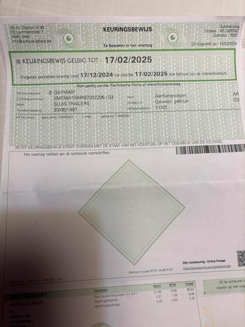 Paardentrailer Sluis, Auto diversen, Aanhangers en Bagagewagens, Gebruikt, Ophalen