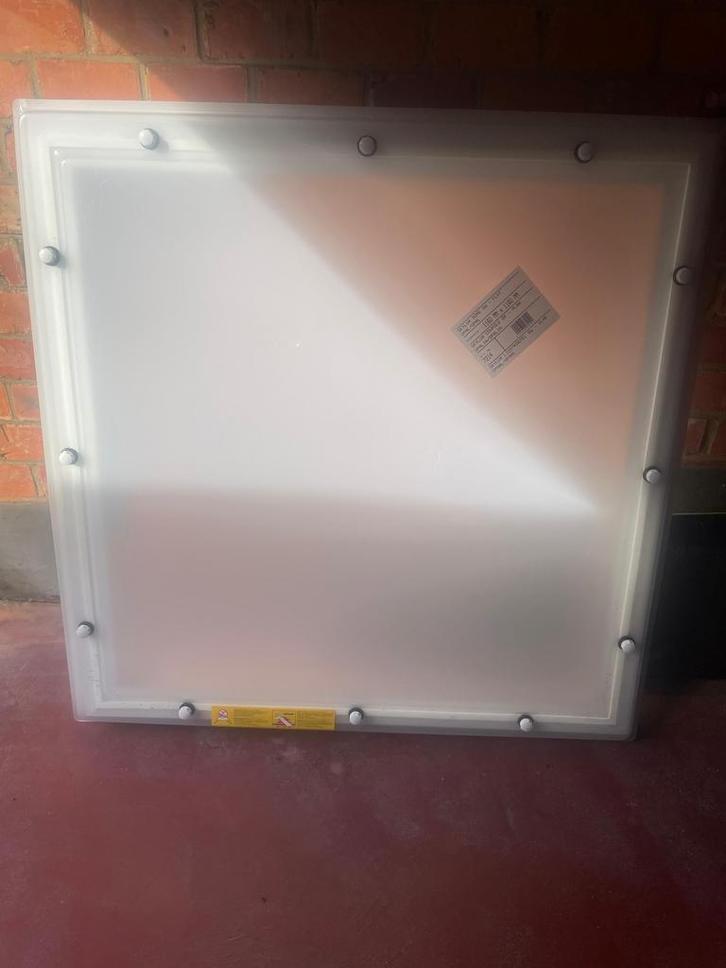 Lichtkoepel 116  116 cm – DW, opaal (nieuw, ongebruikt), Doe-het-zelf en Bouw, Glas en Ramen, Zo goed als nieuw, Ophalen of Verzenden