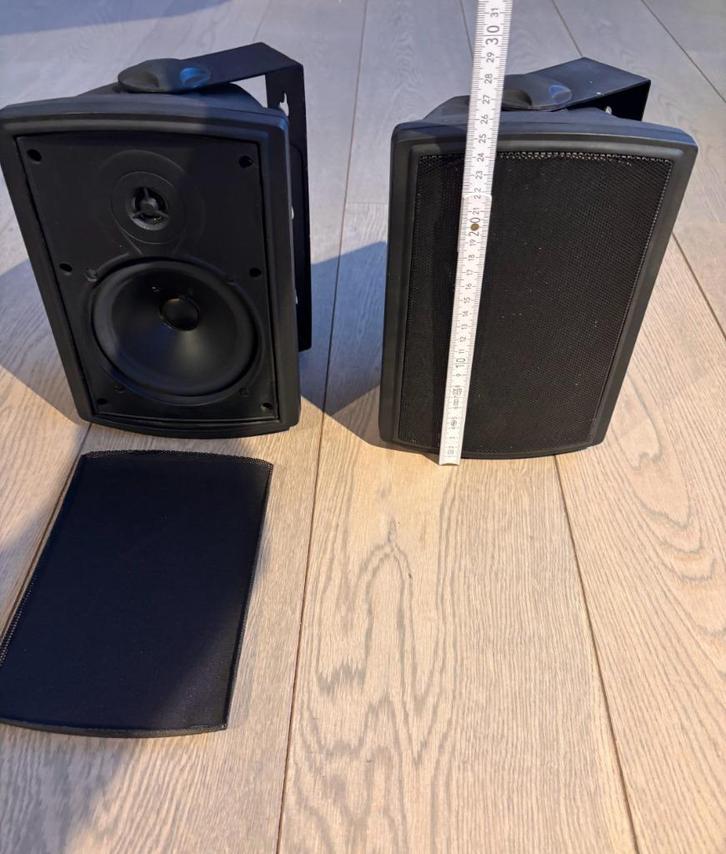 Artsound luidspreker (outdoor / indoor), Audio, Tv en Foto, Luidsprekerboxen, Gebruikt, Front, Rear of Stereo speakers, Overige merken