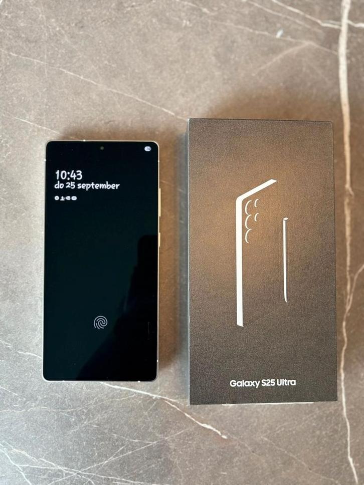 Samsung S25 Ultra 256Gb Whitesilver, Telecommunicatie, Mobiele telefoons | Samsung, Zo goed als nieuw, Ophalen