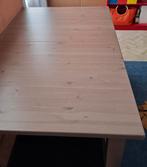 IKEA STEVIGE HOUTEN TAFEL., Ophalen, Zo goed als nieuw
