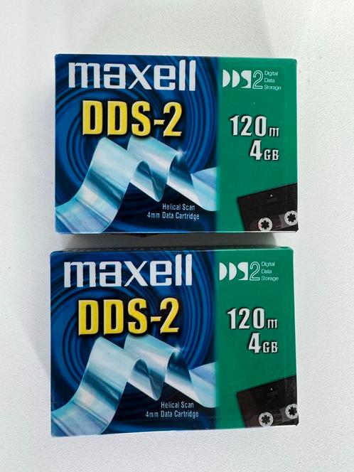 2 videocassettes maxell dds-2 digitaal 4gb 120m nieuw, Audio, Tv en Foto, Videocamera's Digitaal, Nieuw, Camera, Overige soorten