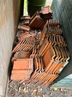 300 Pottelbergse dakpannen, Doe-het-zelf en Bouw, Dakpannen en Dakbedekking, Ophalen, Gebruikt, Steen of Klei, 5 tot 10 m²