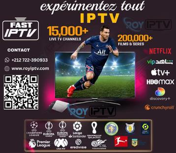 IPTV Belgique – Vos Films, Séries et Matchs Préférés à 40, Enlèvement ou Envoi, Neuf, 500 à 1500 GB
